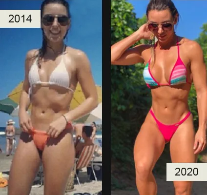 Evolução - Thaise Bento Personal Trainer